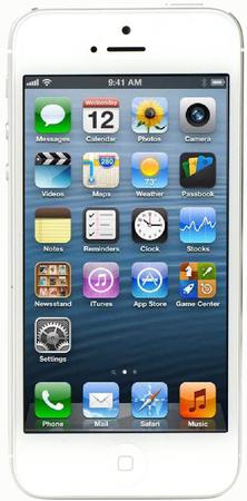 Смартфон Apple iPhone 5 64Gb White & Silver - Димитровград