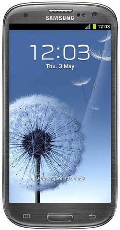 Смартфон Samsung Galaxy S3 GT-I9300 16Gb Titanium grey - Димитровград